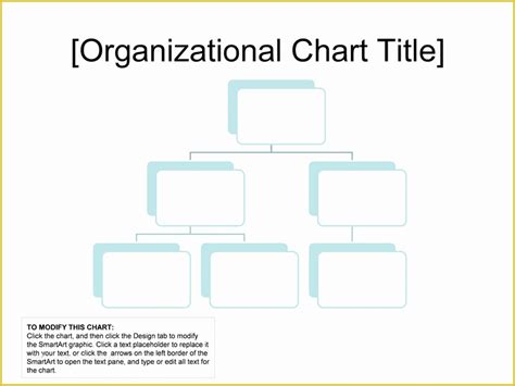 Hierarchy Chart Template Free Of Sample Blank Organizational Chart