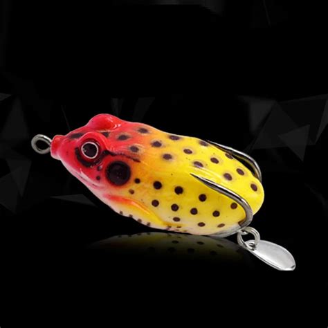 1pc Soft Tube Bait Japan Plastic Fishing Lures Frog Lure Treble Hooks