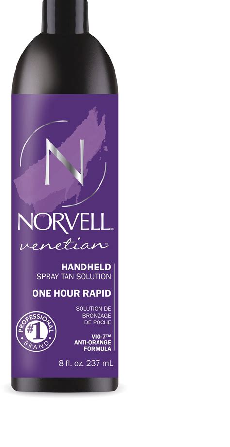 Norvell Venetian One One Hour Rapid Sunless Solution 8 Oz Tanning