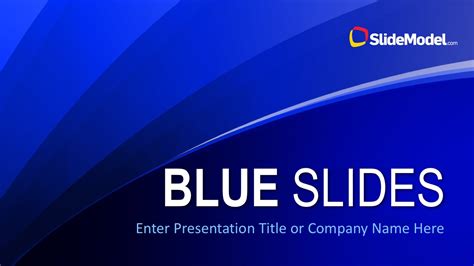 Blue Slides Template