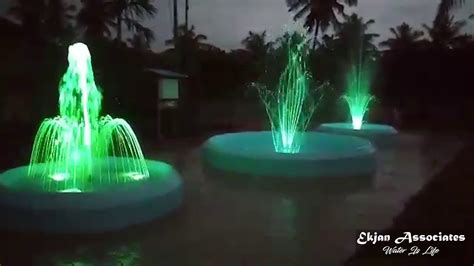 Fountain Nozzles And Submersible Led Fountain Lights Youtube