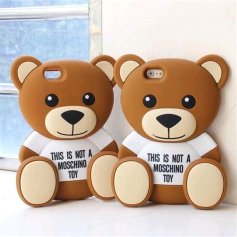 New 3d Cartoon Teddy Bear Case For Iphone 5 5s 6 6 Plus Soft Silicone