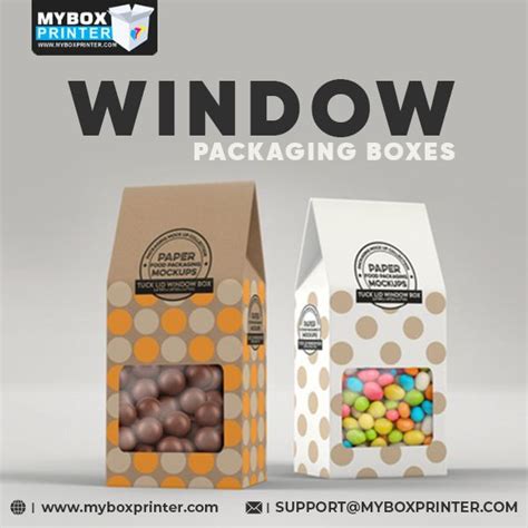 There are several products in the market that demand direct contact with the customer to increase sales. 📦 Window Packaging Boxes 📦 in 2020 | Window boxes, Box ...