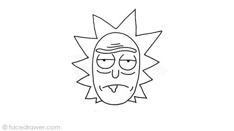 Rick From Rick And Morty Drawing Lesson Learn How To Draw Easy Way In