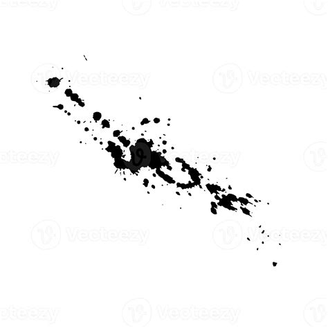 Free Abstract Black Ink Splash For Design Element 11097499 Png With