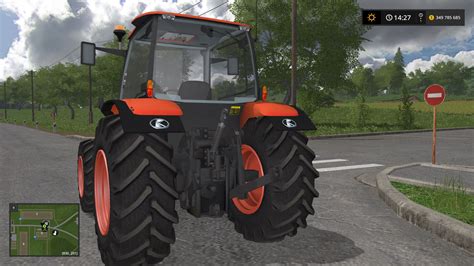 Скачать Kubota M135 Gx Yarosh V10 Farming Simulator 2017 Моды