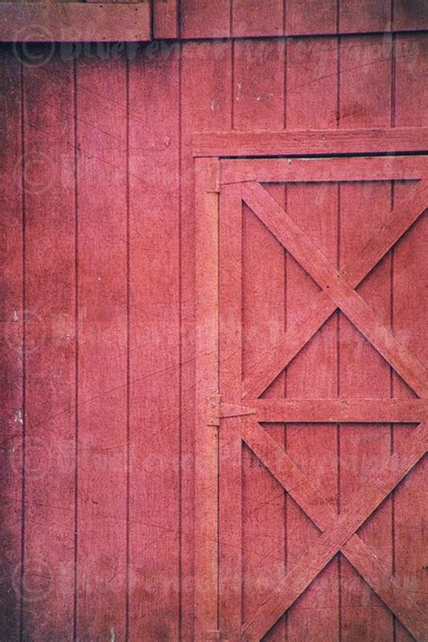 Red Barn Door Barn Photography Country Chic Shabby Chic