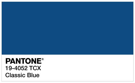 Pantone Color Of The Year Pantone Classic Blue Classic