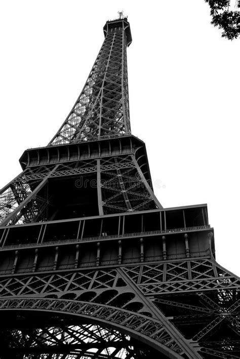 Eiffel Tower Stock Photo Image Of France Black Eiffel 86596736