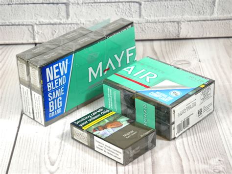 Mayfair Green Kingsize 10 Packs Of 20 Cigarettes 200