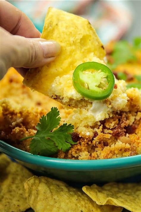 Jalapeno Popper Dip With Panko Crumbs And Bacon Must