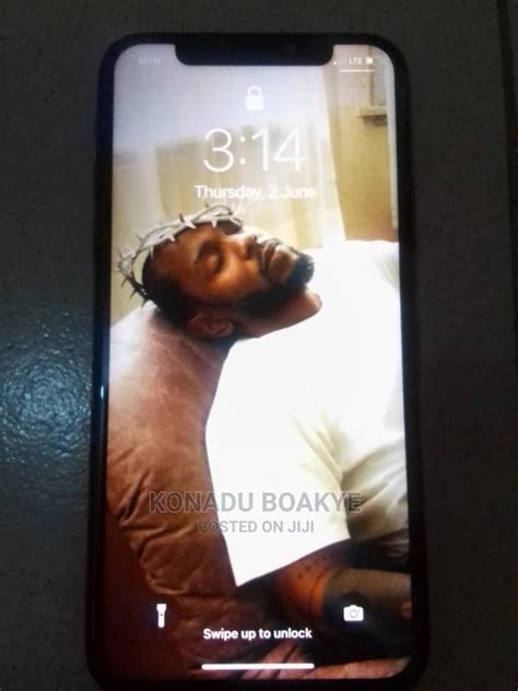Apple IPhone X 64 GB Black In Kumasi Metropolitan Mobile Phones