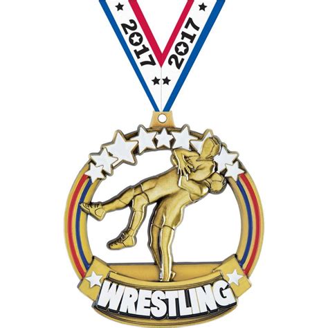 Wrestling Trophies Wrestling Medals Wrestling Plaques And Awards