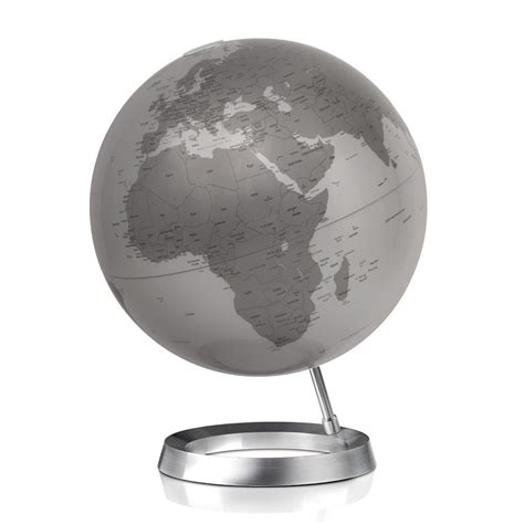 Waypoint Geographic Vision 12 In Decorative Desktop Globe In Silver