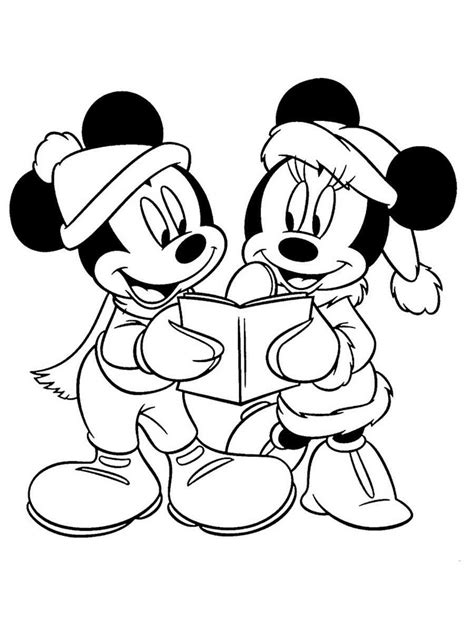 Disney Baby Christmas Coloring Pages