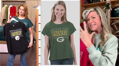 Msx By Michael Strahan For Nfl Womens Short Sleeve Logo Tee On Qvc Youtube