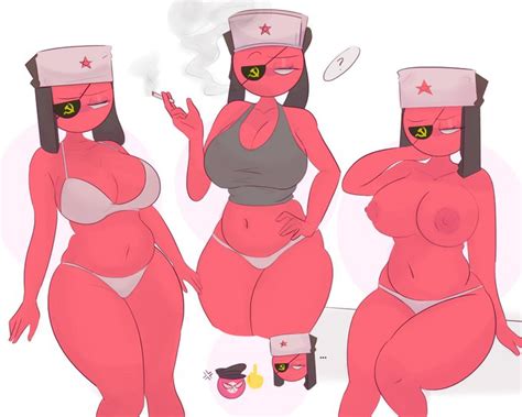 Rule 34 Almost Naked Big Ass Big Breasts Big Nipples Cigarette Countryhumans Countryhumans