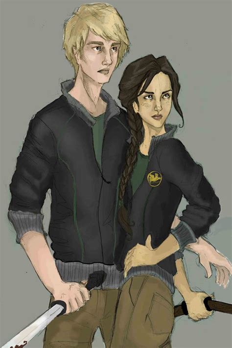 Peeta And Katniss By Chloerhiannonx On Deviantart