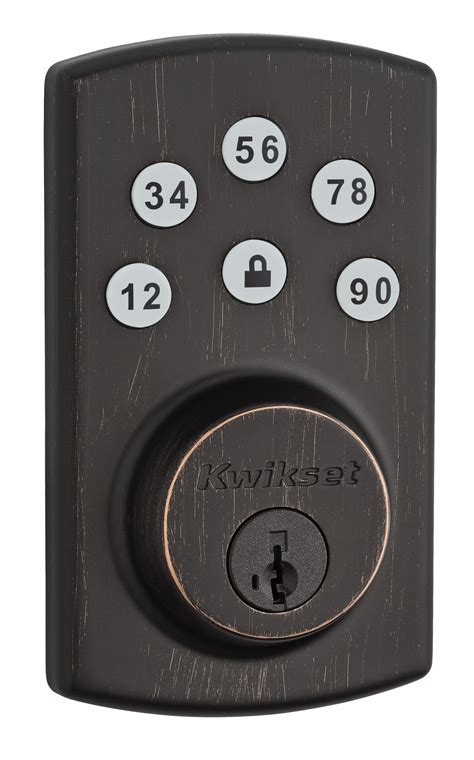 Powerbolt 2 Single Cylinder Deadbolt Biometric Lock Keypad Lock Entry