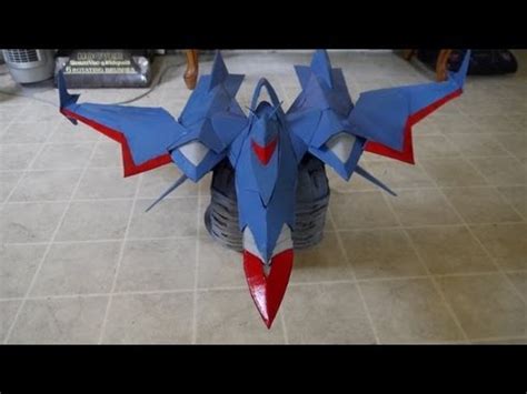 Wip of phoenix just about to transform. Gatchaman God Phoenix scratchbuilt model - YouTube