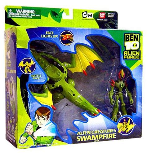 Ben 10 Ultimate Alien Swampfire 4 Action Figure Defender Bandai America