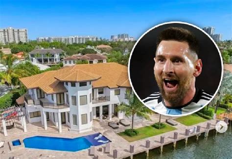 Inside Lionel Messis R204 Million Waterfront Mansion Soccer 2day