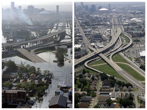 Hurricane Katrina Before And After