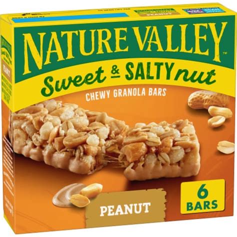 Nature Valley Whole Grain Peanut Sweet And Salty Nut Chewy Granola Bars