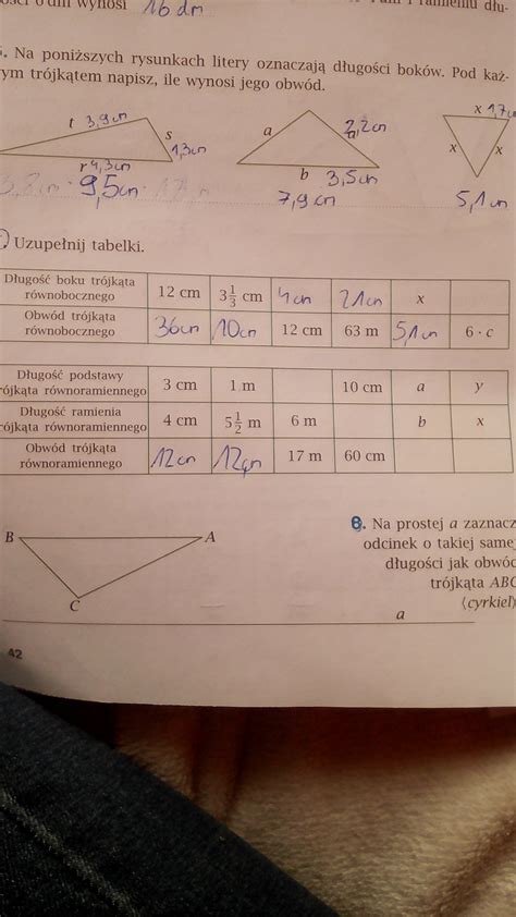 ćwiczenia Z Matematyki Klasa 5 - matematyka z plusem 5 , zad.7 str.42 ćwiczenia i zad 8 str.42 - Brainly.pl
