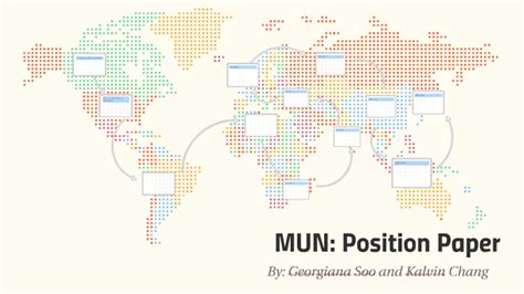 Position papers may serve as a starting point for negotiations and debate at the conference. MUN Position Paper by Kalvin Chang on Prezi