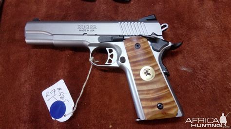 1911 Grip On Ruger Pistol Finished Product Hunting