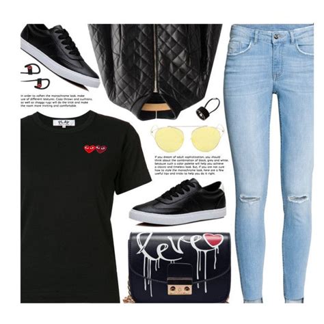 Casual By Beebeely Look Liked On Polyvore Featuring Handm Play Comme