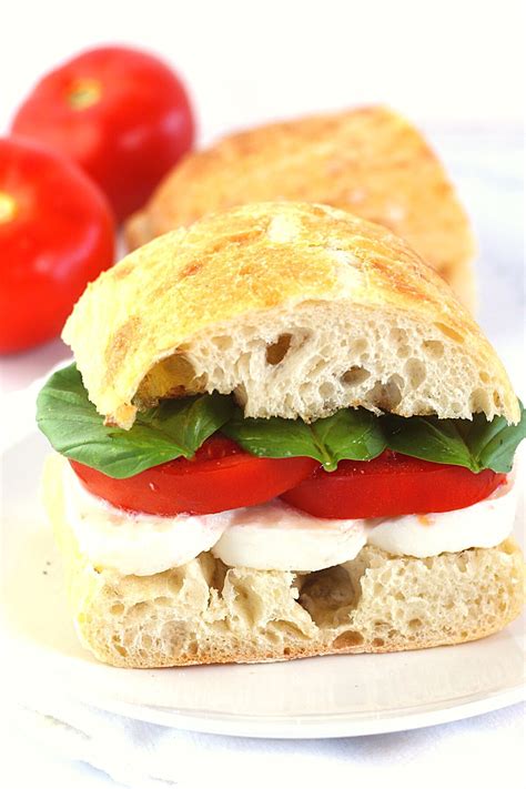 Caprese Sandwich Now Cook This