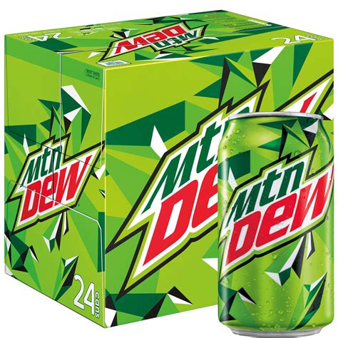 Mountain Dew 12 Oz Cans 24 Count Dep Fee Added