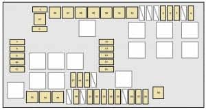 Toyota 4Runner (2005 - 2009) - fuse box diagram - Auto Genius