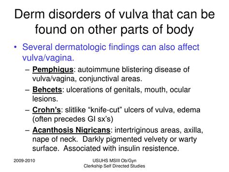 Ppt Vulvar Vaginal Disease Ch 19 23 41 Powerpoint Presentation Free Download Id3224536