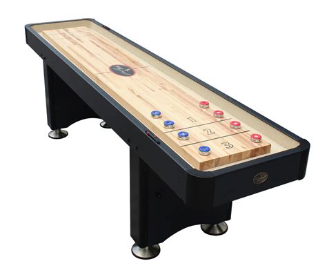 12 Black Playcraft Woodbridge Shuffleboard Table