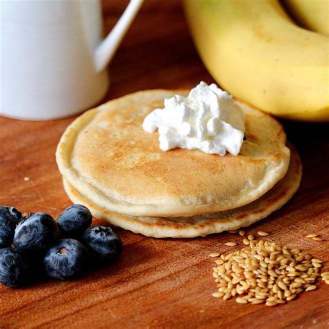 Easy Flourless Banana Flax Pancakes Recipe Allrecipes