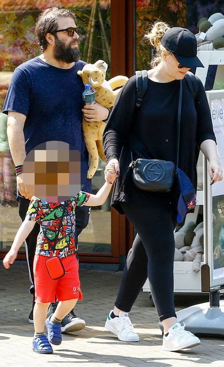 Singer Adele And Hubby Simon Together With Son Angelo Visit The Zoo In