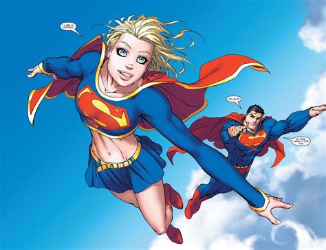 Supergirl And Superman By Michael Turner And Peter Steigerwald Supergirl