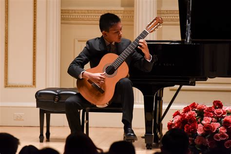 Grade 8 Classical Guitarist Performs At Carnegie Hall