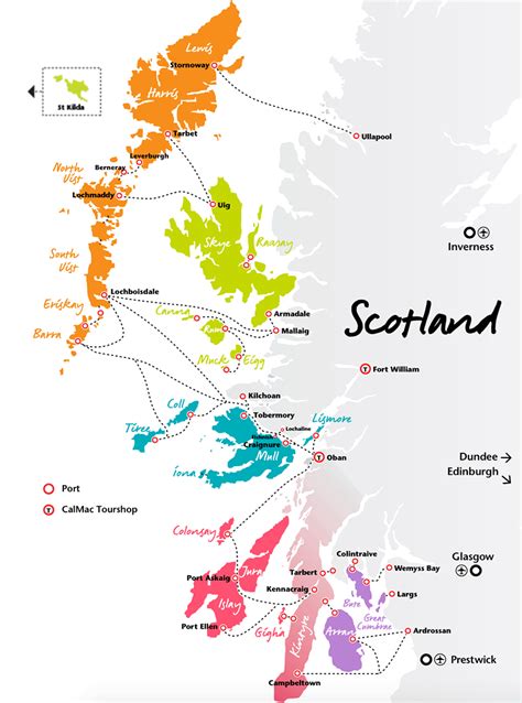 Western Isles Red Highlighted In Map Of Scotland Uk Stock 52 Off