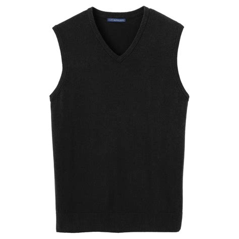 Port Authority Mens Black Sweater Vest