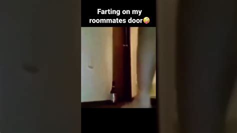 ah hit farting on my roommates door youtube