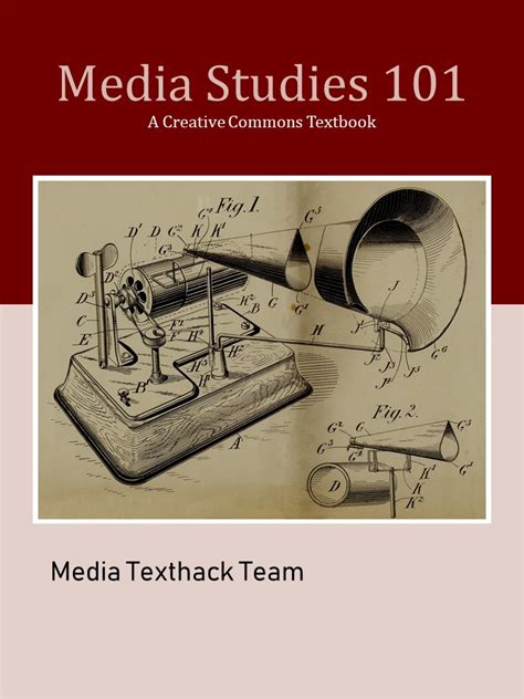 Media Studies 101 The Open Textbook Project Provides Flexible And