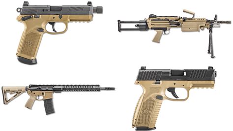 New The Fn Fde And Blk Series Of Pistols And Rifles