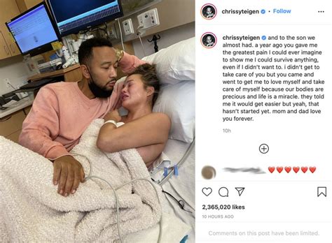chrissy teigen shares heartbreaking pregnancy loss anniversary post remembering the son we