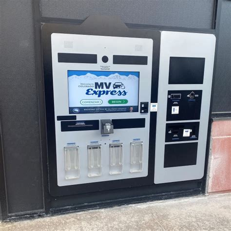 Renew Registrations In Colorado Springs Colorado Mv Express Kiosk
