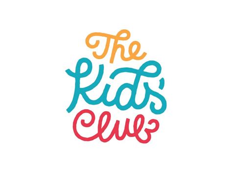 The Kids Club By Greg Thomas Kids Logo Brand Kids Logo Design