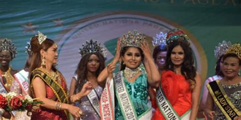 United Nations Pageants World Finals Ankita Shetty From Australia Wins
